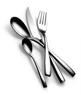 Mepra 24 pcs set Sparta Stainless Steel RVS glans