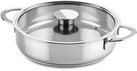 Mepra Frying Pan W/Glass Lid Cm 26