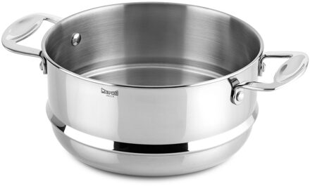 Mepra Steamer insert 22 cm Glamour Stone Stainless Steel