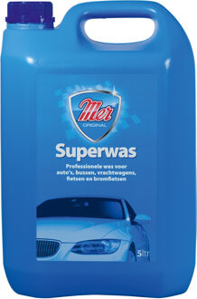Mer autowax Superwax 5 liter blauw