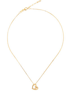 'Mera' Dames 925 Sterling Zilveren Ketting met Hanger - Goud zh-7370 G