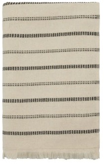 Meraki Accessoires Meraki Håndklæde, MKTrue, Råhvid;Sort 1 st