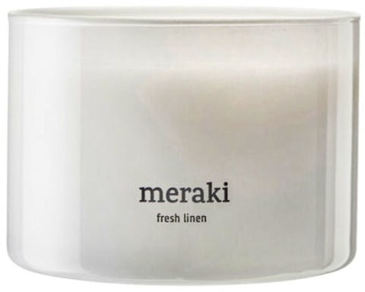 Meraki Geurkaarsen Meraki Duftlys Fresh Linen 340 g