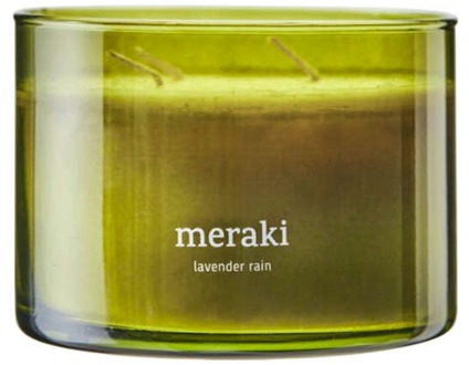 Meraki Geurkaarsen Meraki Duftlys Lavender Rain 340 g