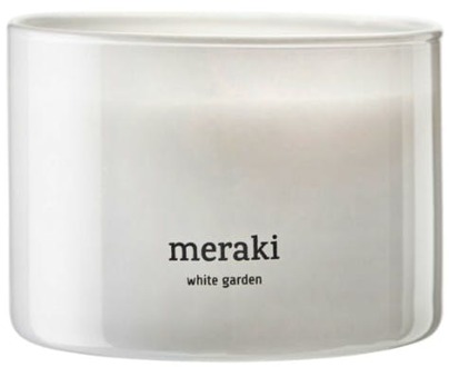 Meraki Geurkaarsen Meraki Duftlys White Garden 340 g
