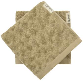 Meraki Handdoek Meraki Hand Towels Solid Safari 1 st