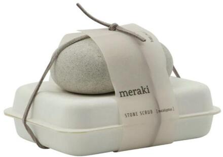 Meraki Lichaamsspons Meraki Stone Scrub Eucalyptus 2 st