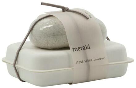 Meraki Lichaamsspons Meraki Stone Scrub Lemongrass 100 g