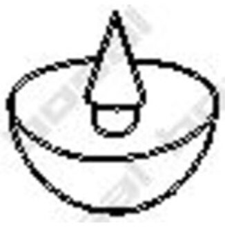 Mercedes Benz Aanslagrubber, demper