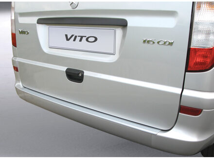 Mercedes Benz ABS Achterbumper beschermlijst passend voor Mercedes-Benz Viano/Vito 2003- Zilver