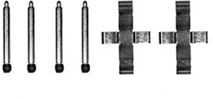 Mercedes Benz Accessoireset, schijfremblok