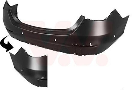 Mercedes Benz Achterbumper In Primer 2902545