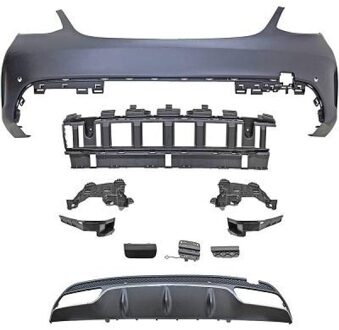 Mercedes Benz Achterbumper Mercedes-Benz C-Klasse W205 C63 style (2015+) 1673355