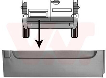 Mercedes Benz Achterportier 3076149