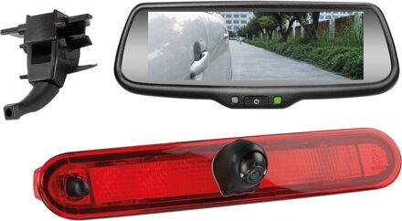 Mercedes Benz Achteruitrijcamera set met 7" spiegelmonitor voor Mercedes Citan - Renault Kangoo 7711909003