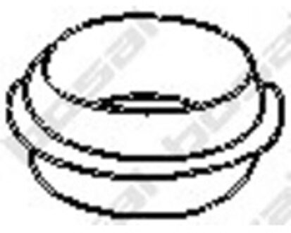 Mercedes Benz Afdichtring uitlaatpijp 256002