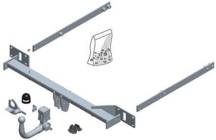 Mercedes Benz Afneembare trekhaak, BMU kogel
