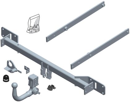 Mercedes Benz Afneembare trekhaak, BMU kogel