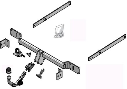 Mercedes Benz Afneembare trekhaak