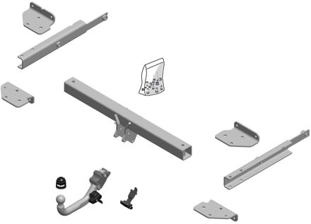 Mercedes Benz Afneembare trekhaak