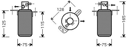 Mercedes Benz AIRCO DROGER AC Automatic 3000D373