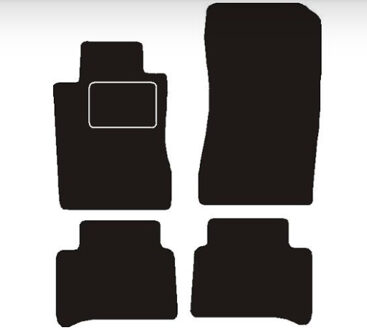 Mercedes Benz Automatten passend voor Mercedes-benz w219 CLS-klasse 2004 - 2010 MSN1361342