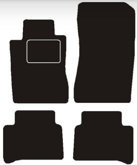 Mercedes Benz Automatten passend voor Mercedes W211 e-klasse 2002 - 2009 MSN1361340