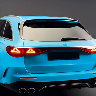 Mercedes Benz AutoStyle Dakspoiler (Spoiler Cap) passend voor Mercedes E-Klasse W214 Kombi 2024- (ABS Glanzend zwa TSME50