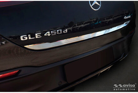 Mercedes Benz Avisa RVS Bumperbeschermer voor Mercedes GLE Coupe (C167) 2019-2023 & Facelift 2023 AV238105