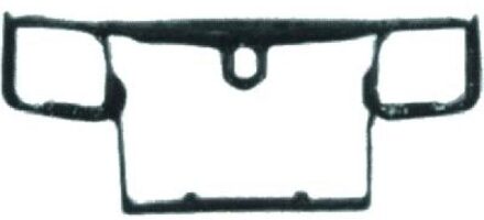 Mercedes Benz Bekleding voorpaneel 1670002