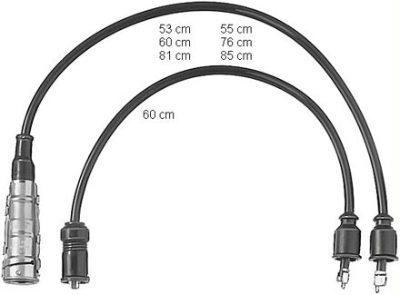 Mercedes Benz Bougiekabelset