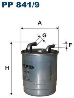 Mercedes Benz Brandstoffilter PP8419