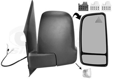 Mercedes Benz Buitenspiegel * HAGUS * 2973825