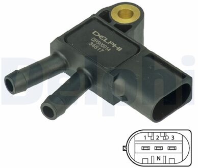 Mercedes Benz Capteur De Pression Des Gaz D Echap DPS00014