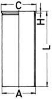 Mercedes Benz Cilindervoering 88750190