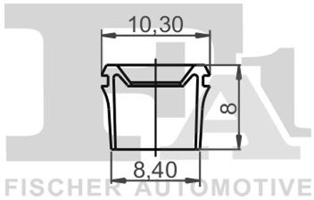 Mercedes Benz Clip, sier- /beschermingslijst 336000225