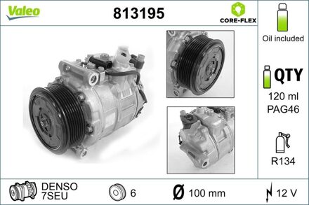 Mercedes Benz Compressor, airconditioning 813195