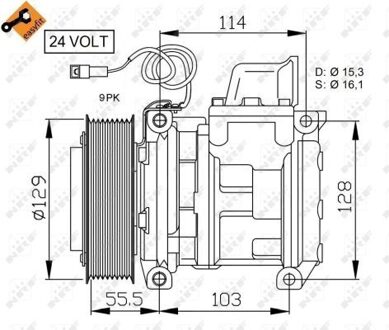 Mercedes Benz Compressor, airconditioning EASY FIT 32567