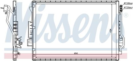 Mercedes Benz Condensator, airconditioning 940137