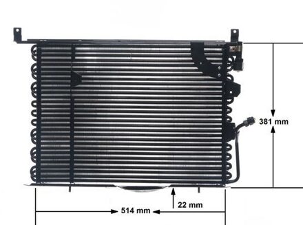 Mercedes Benz Condensor, airconditioning AC149000S
