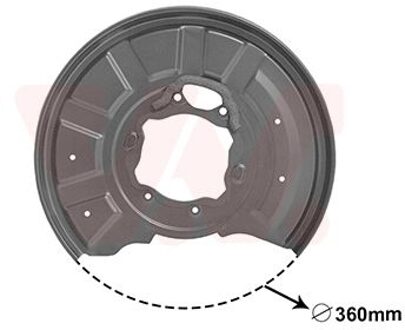Mercedes Benz Dekplaat, remschijf 3044373