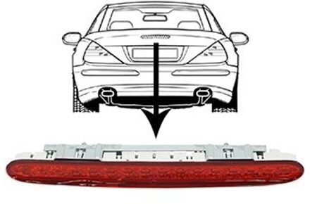 Mercedes Benz Derde remlicht 3042929