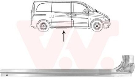 Mercedes Benz Dorpel Onder Zijdeur Rechts 3081110