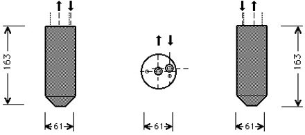Mercedes Benz Droger Mb Ml 230>430 Mt/at 97-05 3000D362