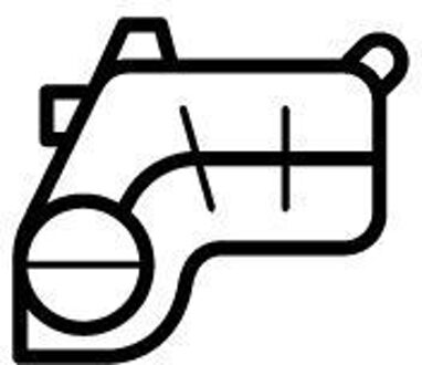 Mercedes Benz Expansion Tank, radiator 454206