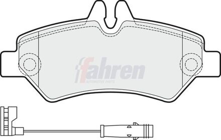 Mercedes Benz Fahren Remblokkenset FBP3091