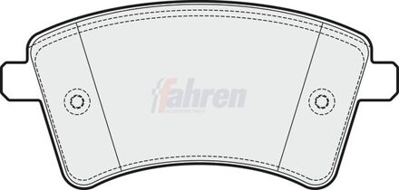 Mercedes Benz Fahren Remblokkenset FBP3245