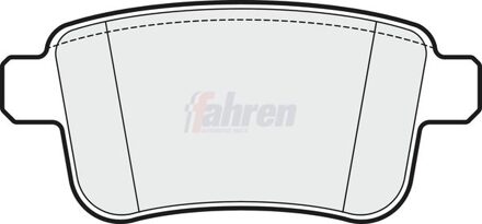 Mercedes Benz Fahren Remblokkenset FBP3246