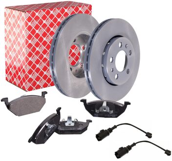 Mercedes Benz Febi Remschijven + Remblokken Combi Deal PF0100149