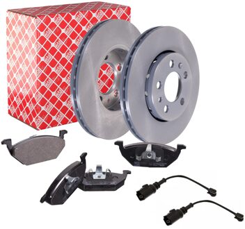 Mercedes Benz Febi Remschijven + Remblokken Combi Deal PF0100723